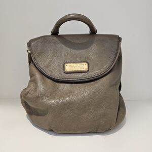 Marc by Marc Jacobs Workwear Backpack Leather Handbag Zip Flap-Over